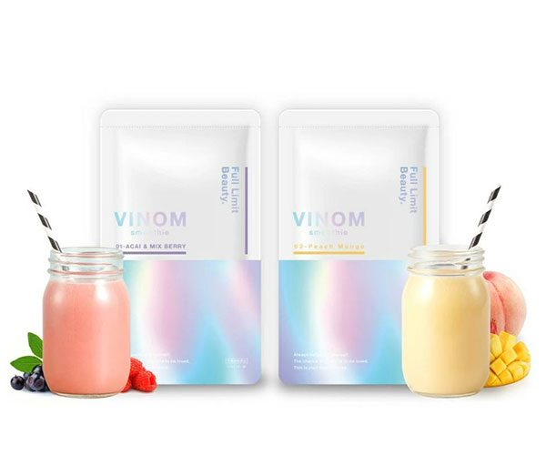 たった1杯で1日分の美栄養が100％摂取できる完全美容スムージー【VINOM】