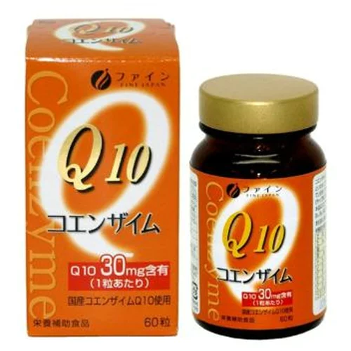 【送料込・まとめ買い×24個セット】ファイン コエンザイムQ10 栄養補助食品 60粒入