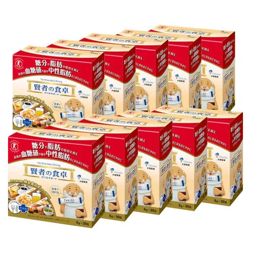 【300包】大塚製薬 賢者の食卓 ダブルサポート（30×10） 健康診断 賢者の食卓 特定保健用食品 トクホ 食物繊維 糖分 脂肪 血糖値 中性脂肪 大塚製薬 [2606SE]