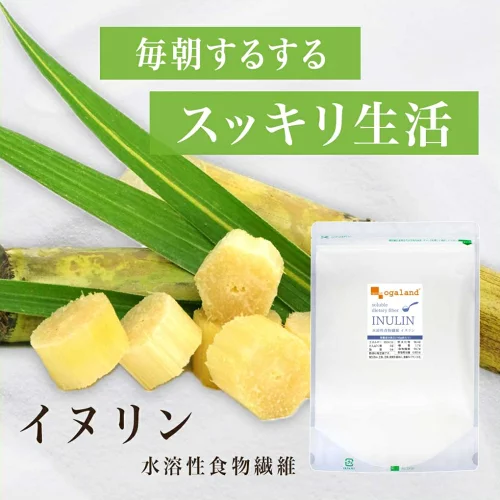 【楽天1位】 イヌリン 500g サトウキビ由来 イヌリンパウダー イヌリン 粉末 イヌリン 500g イヌリン 国産 食物繊維 健康 美容 オーガランド 食事で不足 水溶性食物繊維 水溶性 食物繊維 ポイント消化 送料無 ポイント消費 送料無料
